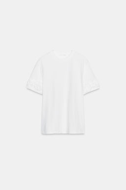 3D FLORAL T-SHIRT - Zara фото 8