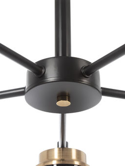 Люстра 74662/5, 5×40 Вт, E14, основание чёрное