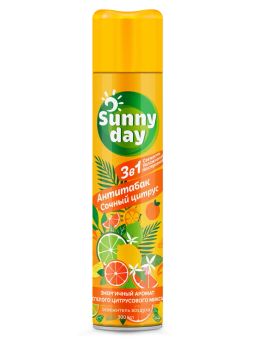 SUNNY DAY освежитель 300см3 Антитабак