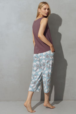 БРЮКИ ЖЕНСКИЕ (ПИЖАМНЫЕ) арт. 4110W-53006.1H-025 - Almando melado фото 5