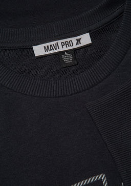 Mavi Pro Bask?l? Siyah Sweatshirt  фото 6