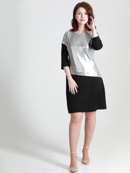 Платье праздничное трикотажное - Almond фото 3