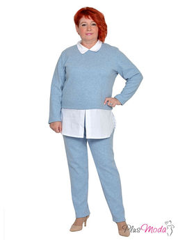 Брюки Модель №1746 размеры 44-84 - Plusmoda фото 4