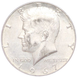 1/2 доллара (50 центов) 1967 года США