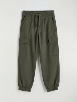 Beli Lastikli Erkek ?ocuk Jogger Kargo Pantolon