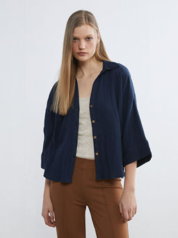 Dokulu Oversize Kad?n G?mlek