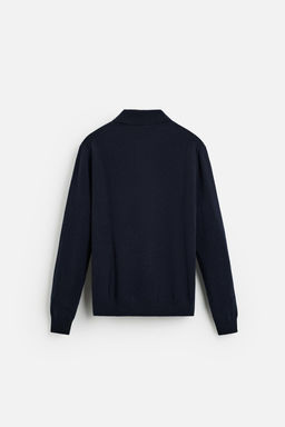 WOOL KNIT POLO SHIRT - Zara фото 7