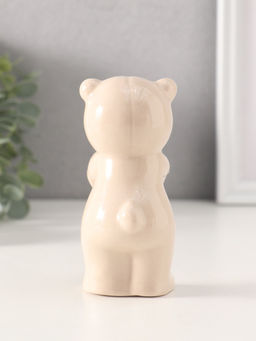 Фигурка керамика «Медвежонок с бантом», 3×5.5×10.8 см, МИКС