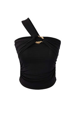 Siyah Aksesuar Detayl? Party Bluz TPRSS26BZ00022