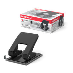 АКЦИЯ Цена за 1 шт. Дырокол ErichKrause Quadro Classic до 40 листов, ассорти (в коробке по 1 шт.)