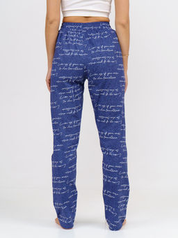 Брюки Силуэт джинс/буквы