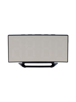 Часы-будильник электронные настольные, термометр, календарь, USB, 15*8 см, зеленые цифры