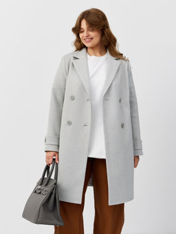 Пальто женское демисезонное 25570 (клетка britny) - Kankan фото 38