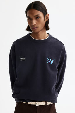 Sudadera con motivo estampado Loose Fit - H&m фото 4