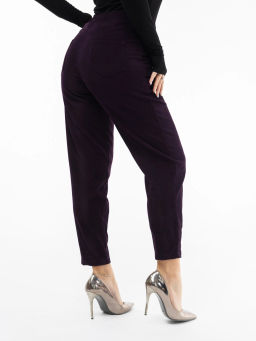 Брюки женские, цвет фиолетовый