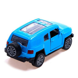 Машина металлическая Крузер, 1:48, инерция, открываются двери, цвет синий - Автоград фото 4