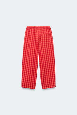 2-14 A?OS/ PANTAL?N BAGGY CUADRO VICHY LIMITED EDITION / Estampado - Zara фото 2