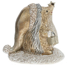 Фигурка декоративная "Ёжик", L8 W4,5 H7,5 см