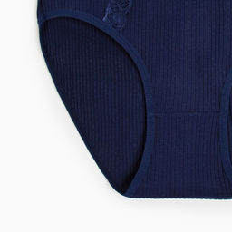 Трусы женские слипы, цвет темно-синий, р-р 46-48