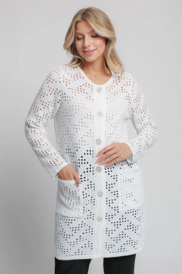 Кардиган С 1539/белый