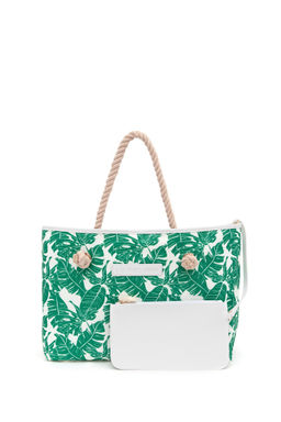 U. S. Polo Assn / Женская зеленая пляжная сумка - U.s. polo assn фото 4