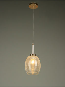 Светильник «Кейти» 1×40 Вт Е27 золото 14×14×29.5+100 см