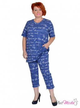 Футболка Модель №1937 размеры 44-84 - Plusmoda фото 12