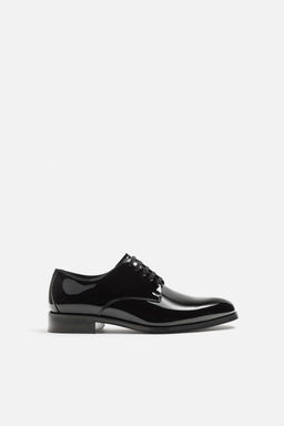 FAUX PATENT SHOES