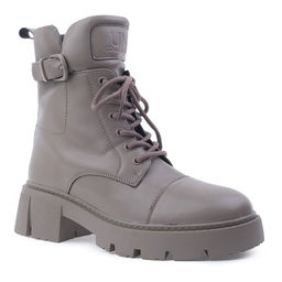 5B5162 ЖЕН Ботинки нат.кожа шерсть ТЭП - Юничел фото 4