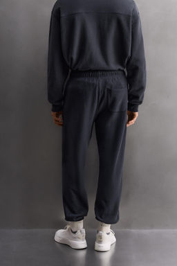 RELAXED FIT JOGGER TROUSERS - Zara фото 7