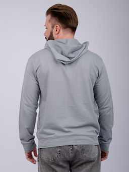 Худи "СМ-10" светло-серое, футер 2-х нитка