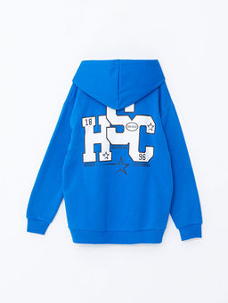 Kap??onlu Erkek ?ocuk Sweatshirt - Waikiki фото 3