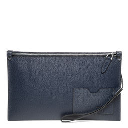 807-3 blue, мужской кожаный клатч Barcelo Biagi