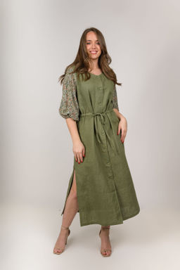 Платье  100% лен