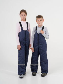 Брюки детские утепленные на синтепоне 10381 Т.синий* 1750 Lets go Брюки детские утепленные на синтепоне 10381 Т.синий* 1750 Lets go