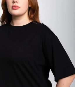 Футболка #ОКТ075001, чёрный