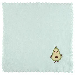 Салфетка для уборки 30х30см "Аавокадо друг", микрофибра, набор 3шт (Китай)