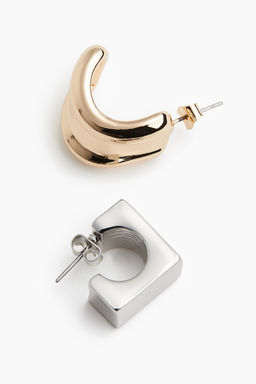 2 pares de pendientes de aro - H&m фото 2