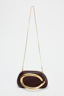 GOLD-CLASPED BOX BAG - Zara фото 5