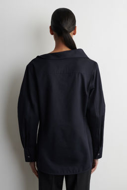 BLUSA DE ALGOD?N ASIM?TRICA - H&m фото 4