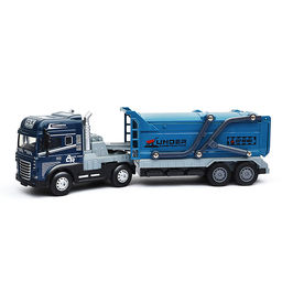 Машина "Трейлер" (свет, звук) в коробке