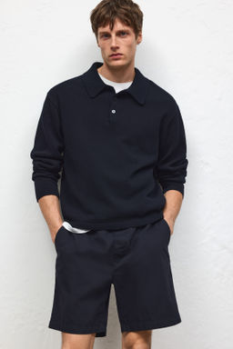 Pantal?n corto de lona Regular Fit - H&m фото 11