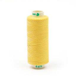 Нитки Dor Tak бытовые 40/2 полиэстер 366м цв.426 желтый уп.10шт
