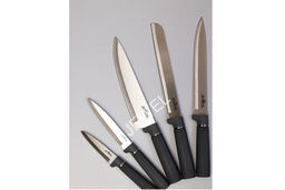Набор ножей JEWEL на подставке, 6 предметов, серый