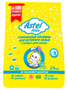 ASTEL стир.порошок 2400гр Детский