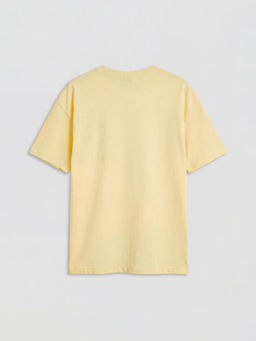 Bisiklet Yaka Bask?l? Erkek ?ocuk Ti??rt