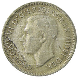 1 шиллинг 1952 года Австралия