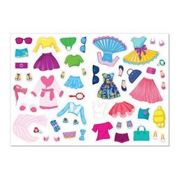 Наклейки Наряди куколку. Стильные девчонки, 12 стр. - Буква-ленд фото 4