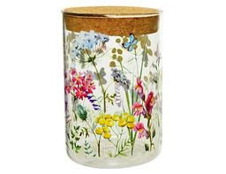 Декоративные банки ЦВЕТОЧНЫЙ КОКТЕЙЛЬ, стеклянные, 0.5 л (2 шт.), Kaemingk