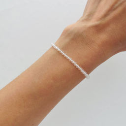 Браслет из Горного Хрусталя 17 см +